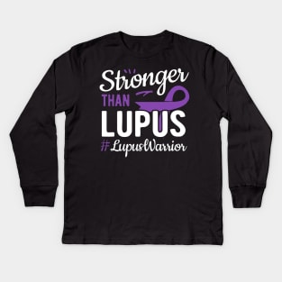 lupus awareness Kids Long Sleeve T-Shirt